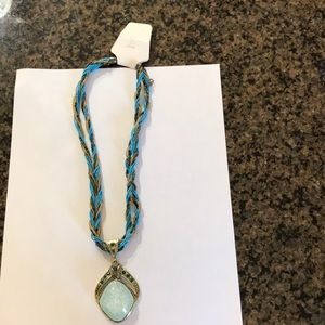 Blue necklace!